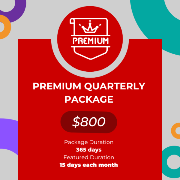 Premium Yearly Package